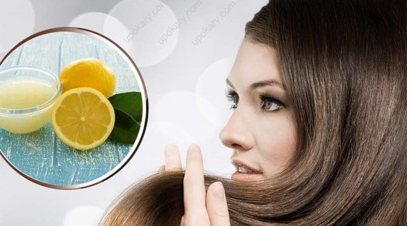 hair care with lemon juice