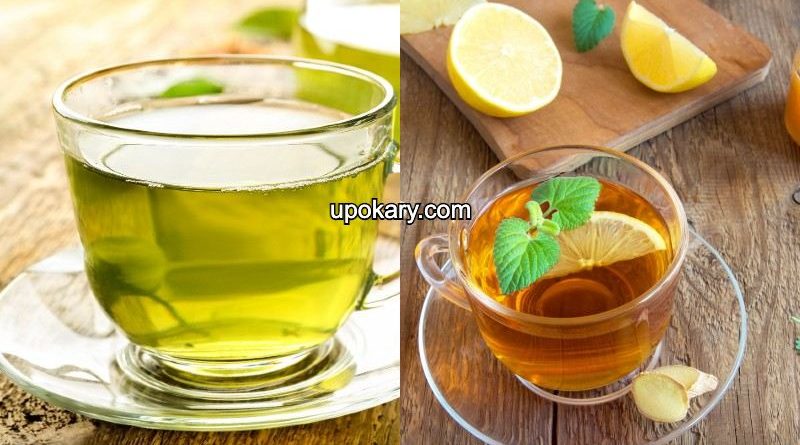 lemon tea vs green tea
