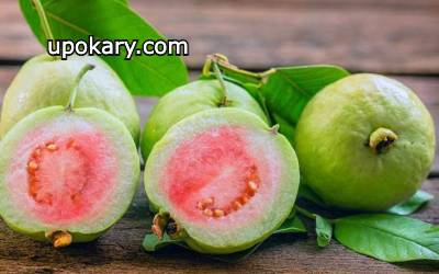 redguava with green