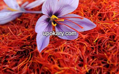 saffron with flower