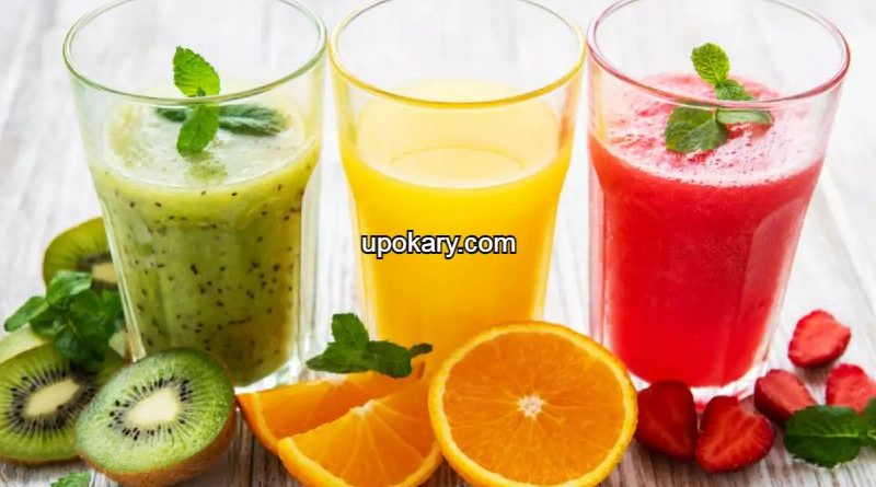 Vegetables and fruits juice