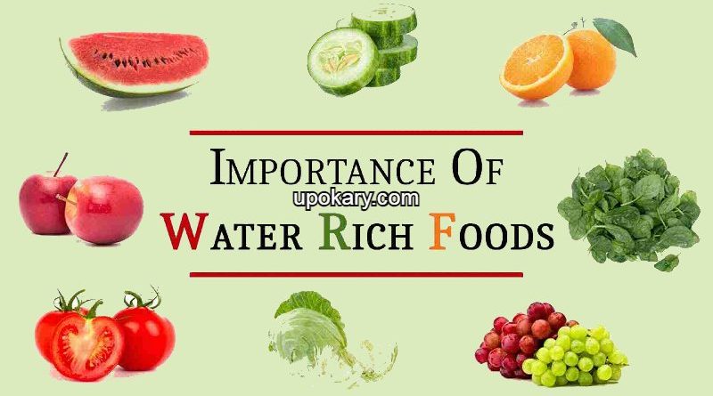 water rich foods