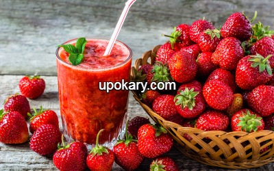 Strawberry juice